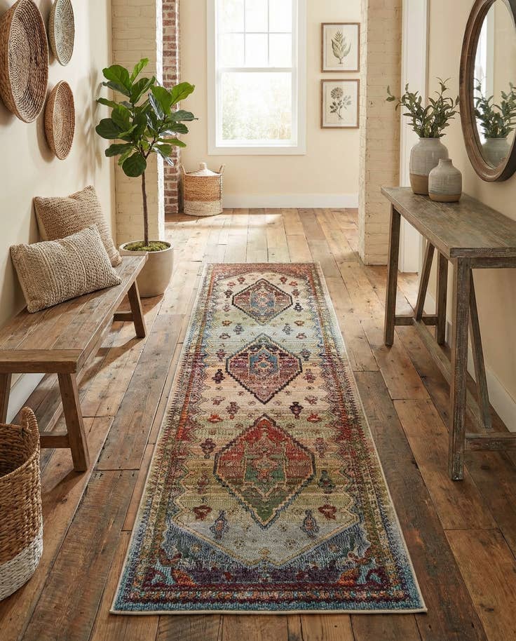 Detail image of 2' 7 x 10' Isabella Runner Rug