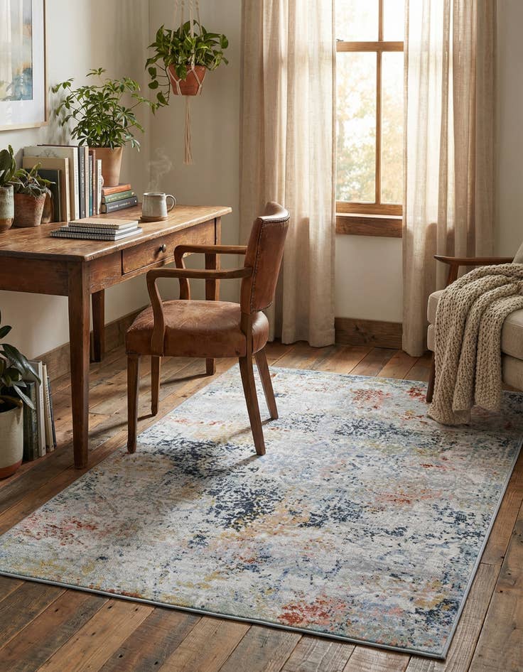 Detail image of 4' x 6' Kamala Washable Rug