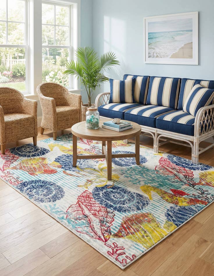 Detail image of 7' 10 x 10' Ariel Rug