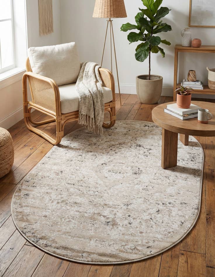 Detail image of 5' 3 x 8' Oregon Oval Rug