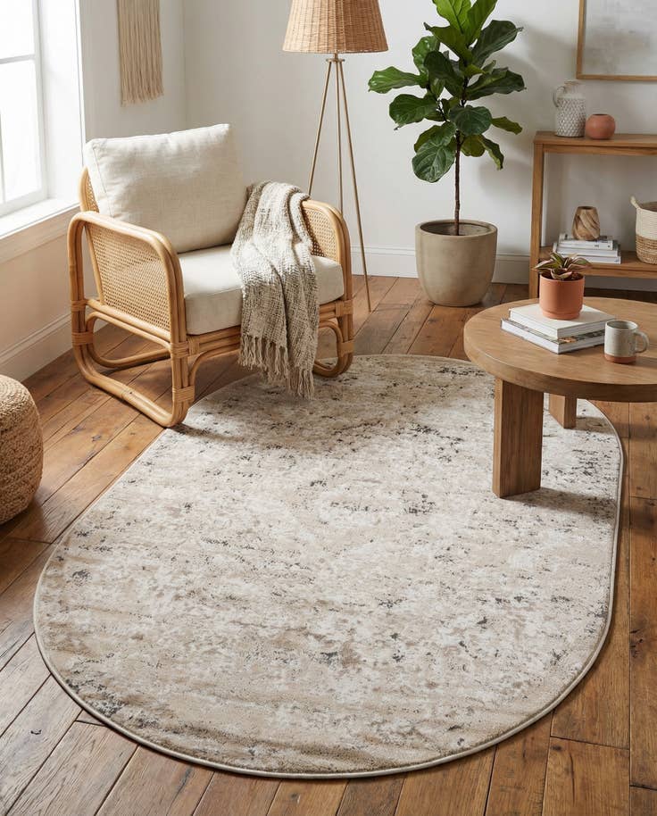 Detail image of 5' 3 x 8' Oregon Oval Rug