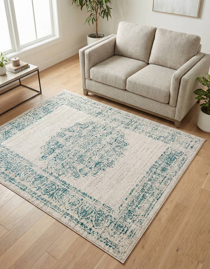 Detail image of 5' 3 x 8' Aarhus Rug