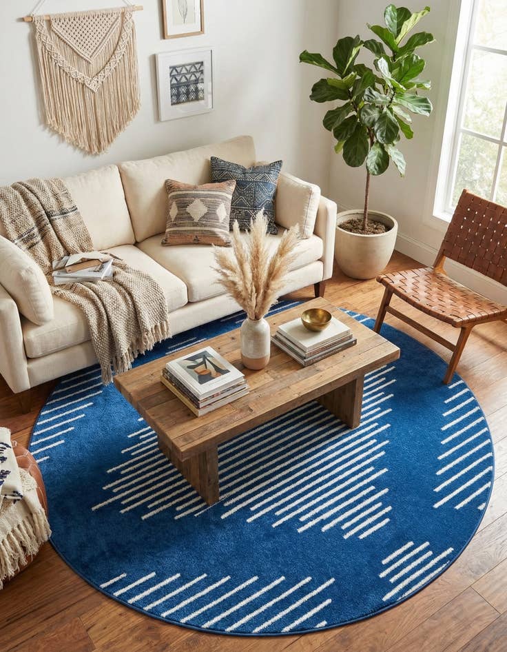 Detail image of 7' 10 x 7' 10 Kai Round Rug