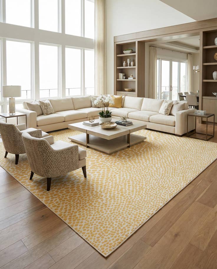 Detail image of 13' x 13' Easy-Clean Jill Zarin Cape Town Indoor / Outdoor Square Rug