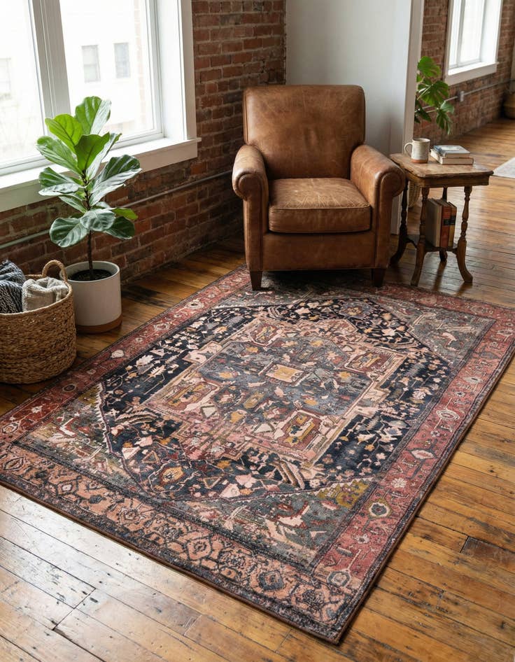 Detail image of 4' 4 x 6' Medina Rug