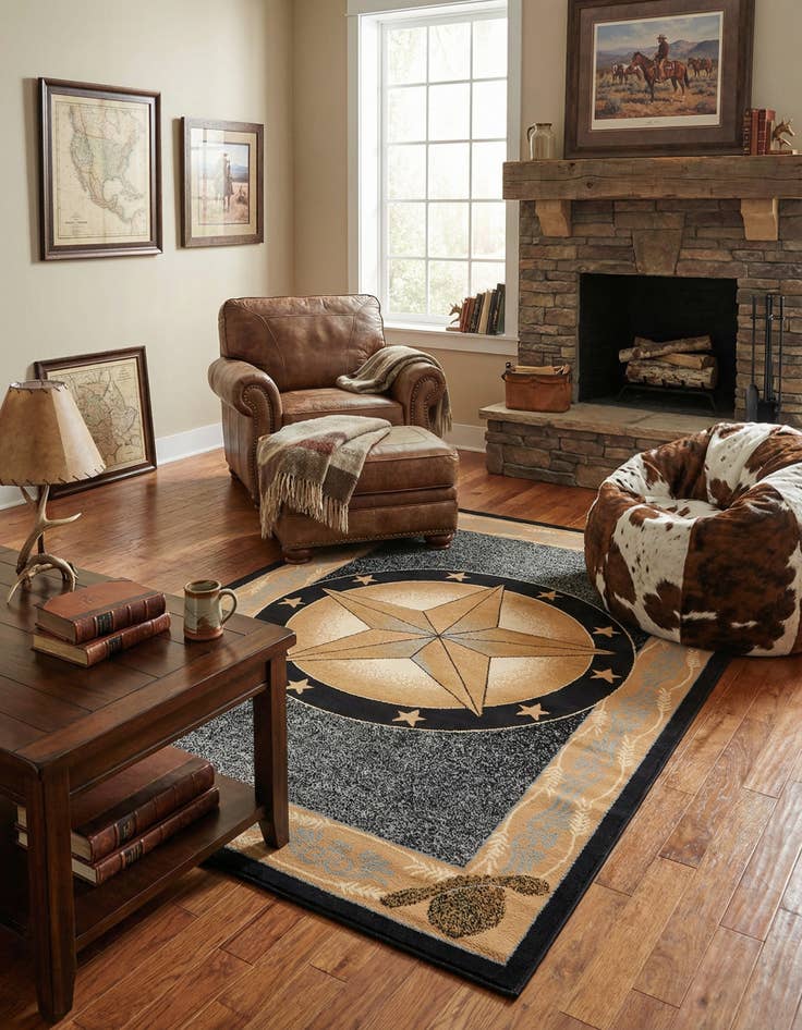 Detail image of 6' x 9' Pioneer Rug