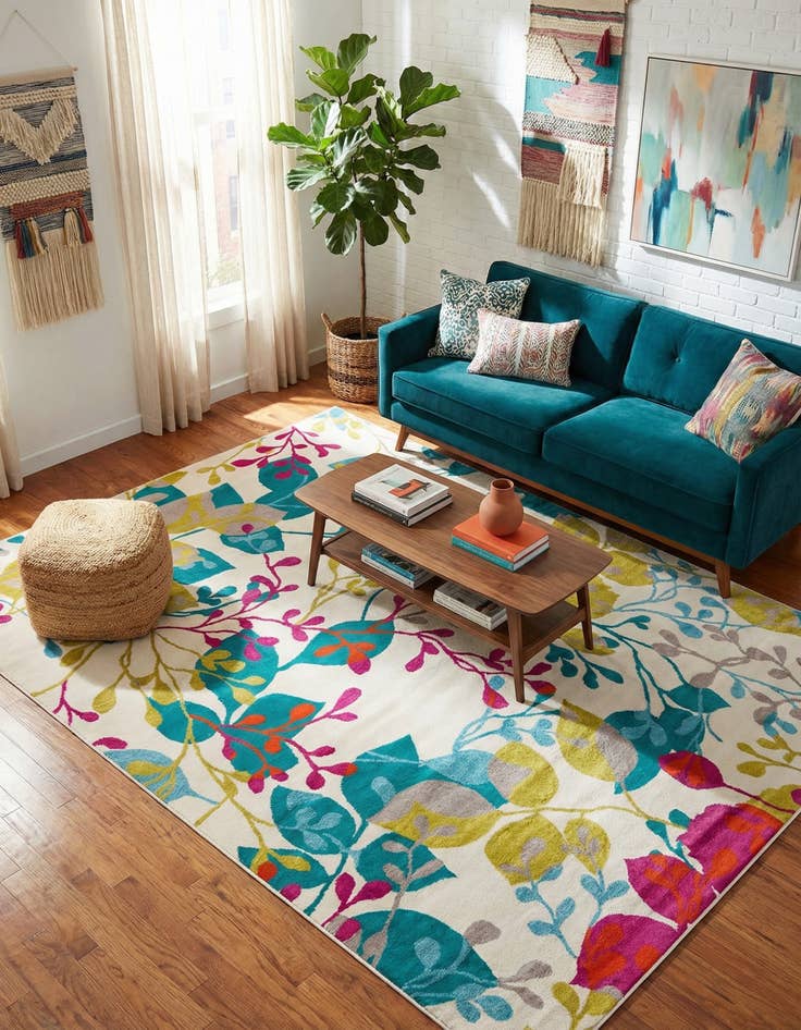 Detail image of 10' x 14' Azalea Rug