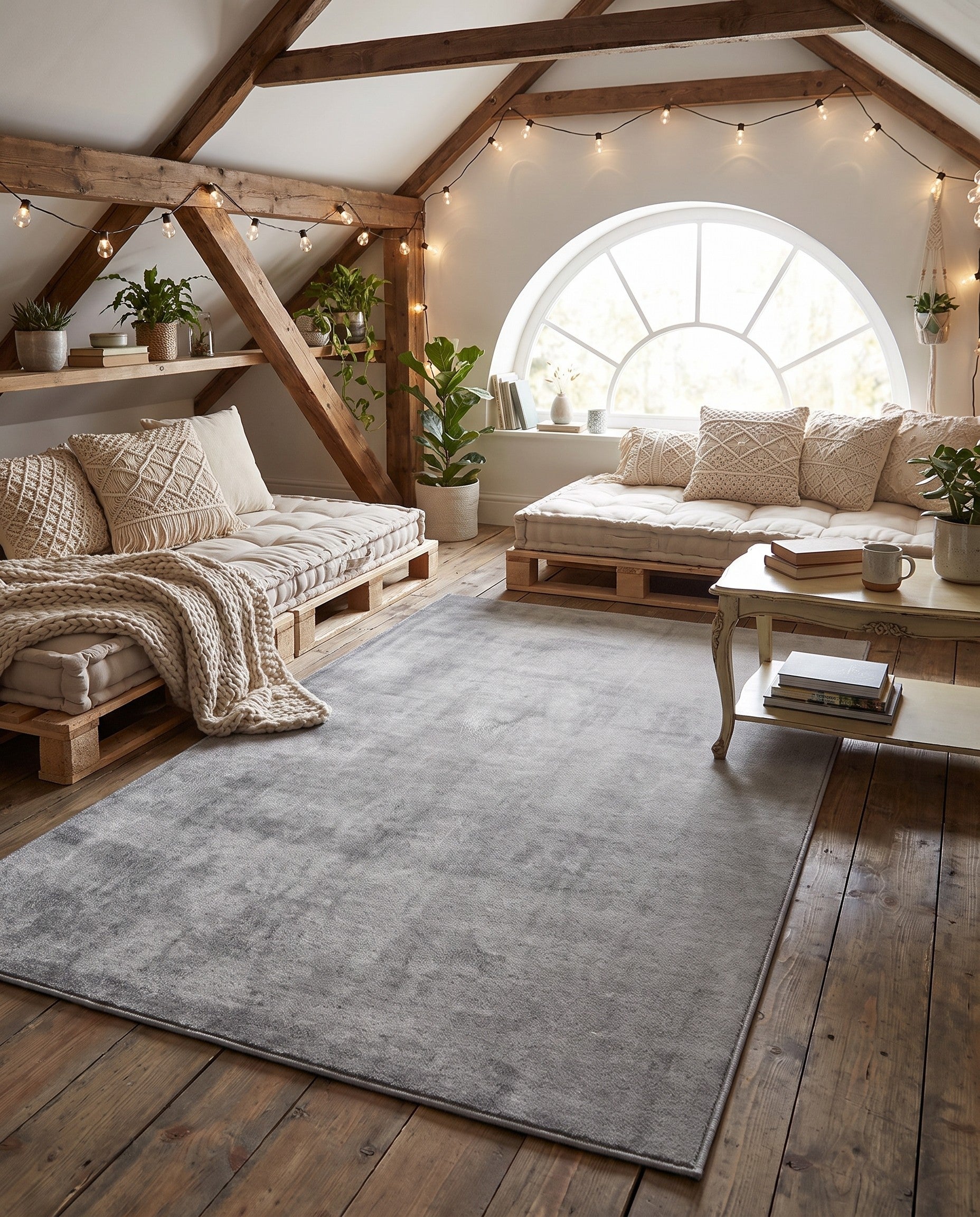 5' 3 x 8' Soft Touch Cloud Rug