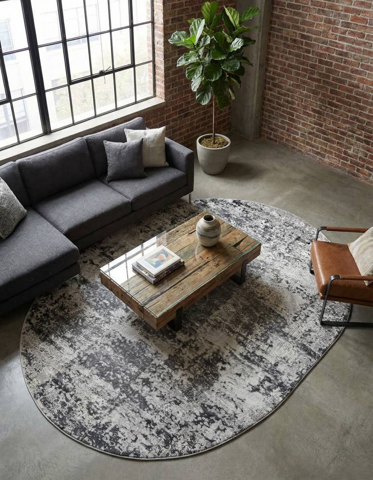 Detail image of 7' 10 x 10' Finsbury Oval Rug