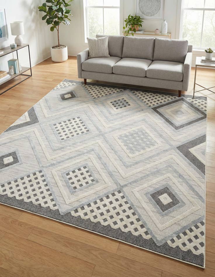 Detail image of 9' 10 x 9' 10 Arlo Square Rug