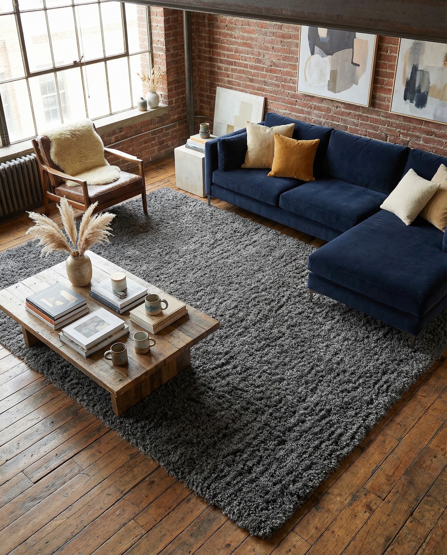 8' x 10' Infinity Shag Rug