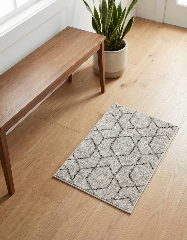 Detail image of 2' x 3' Eco Trellis Rug
