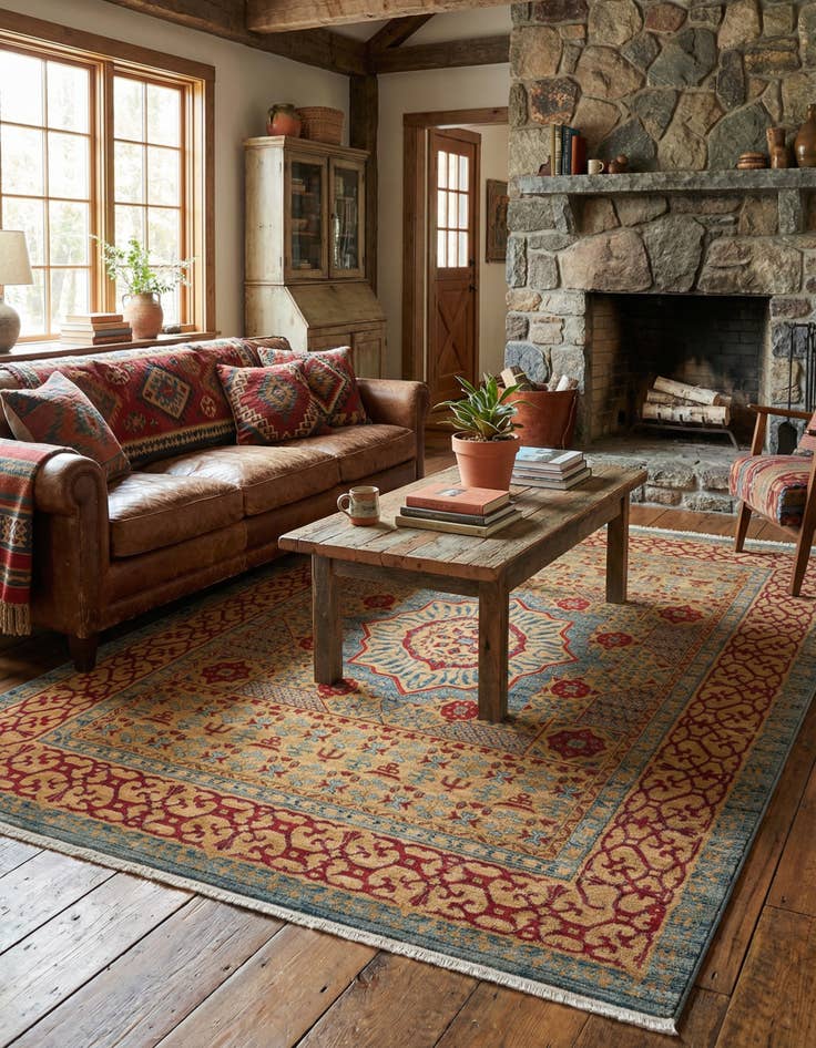 Detail image of 10' x 13' Mamluk Rug