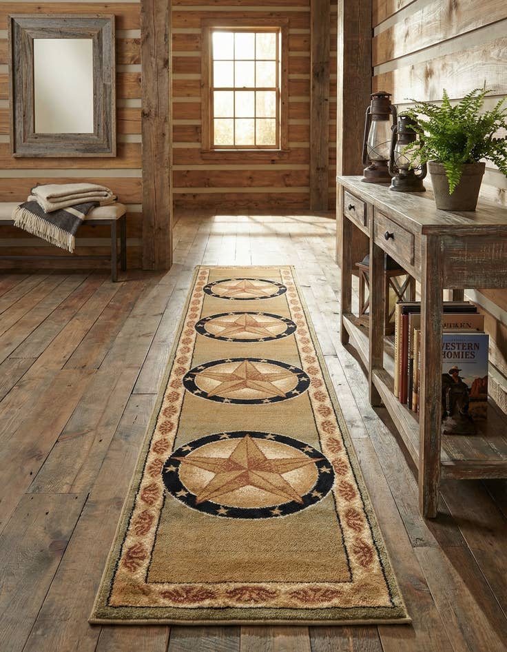 Detail image of 2' x 10' Pioneer Runner Rug