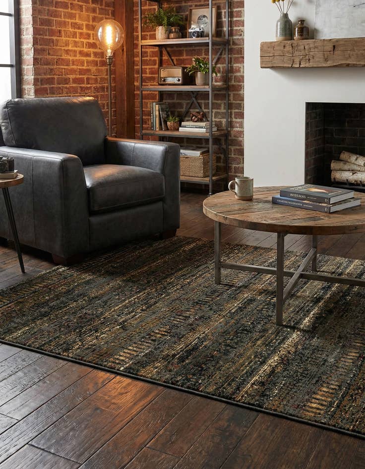 Detail image of 7' 1 x 10' Saturn Rug