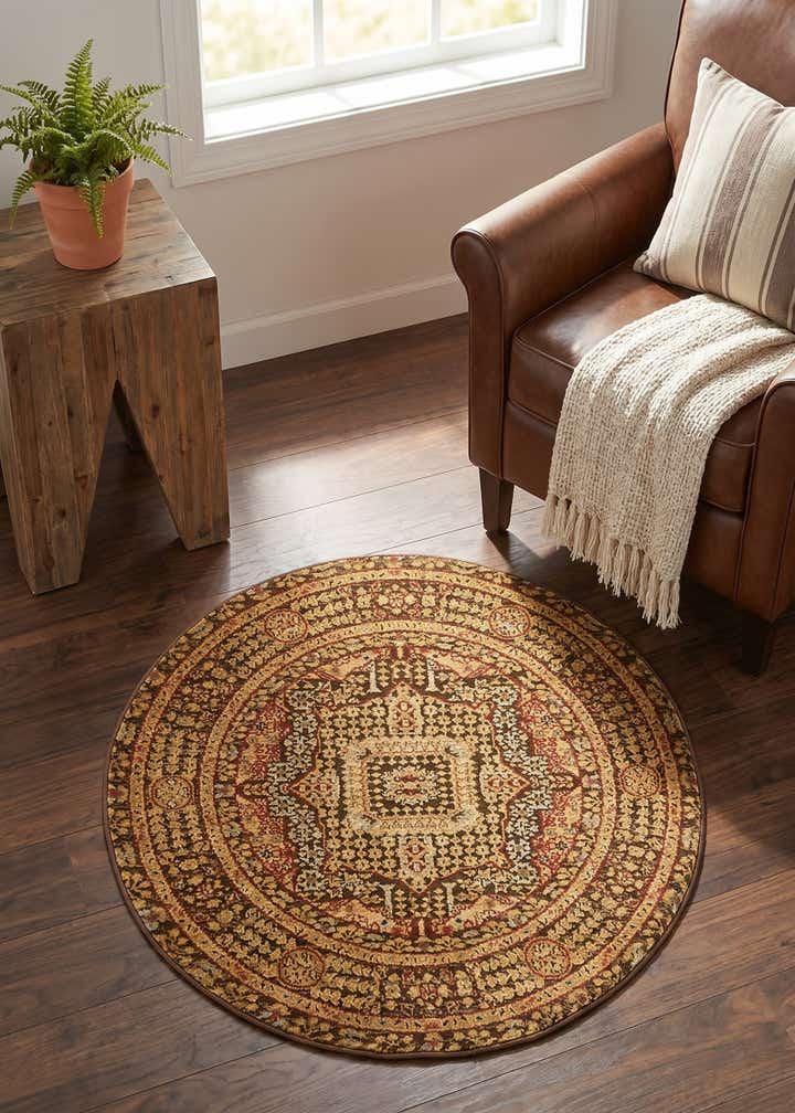 3' x 3' Amina Round Rug