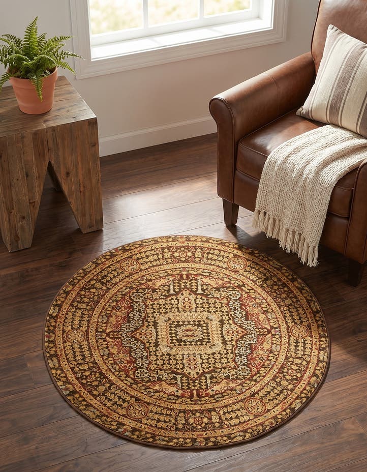 3' x 3' Amina Round Rug