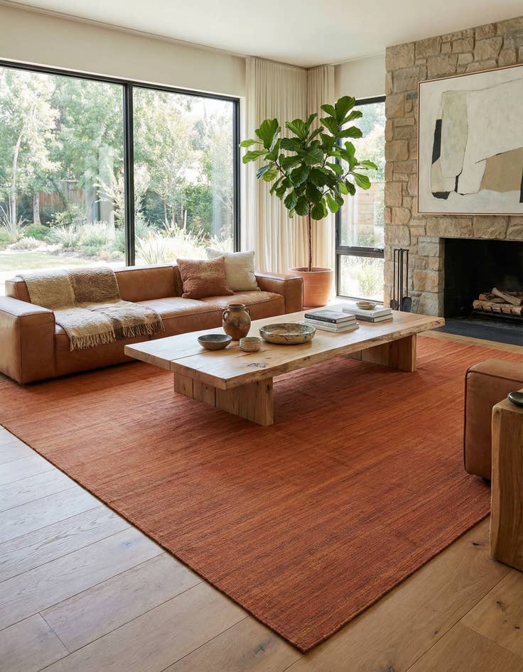 Detail image of 11' 7 x 15' 7 Hand Woven Kilim Afghan Wool Rug