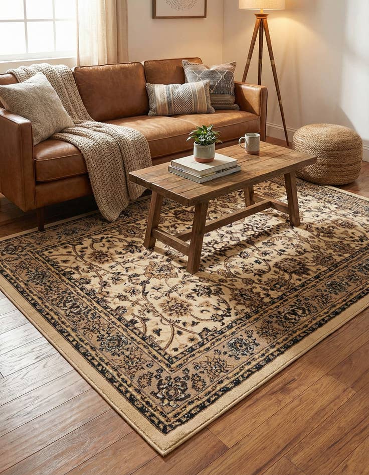 Detail image of 5' 3 x 8' Yasmin Rug