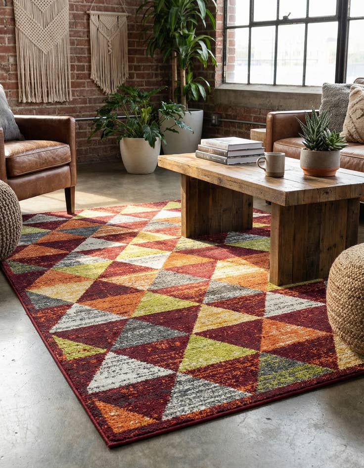 Detail image of 4' x 6' Valencia Rug