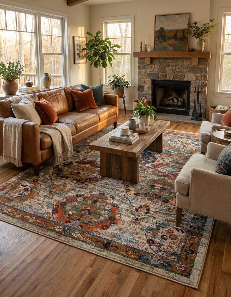 Detail image of 8' x 10' Isabella Rug