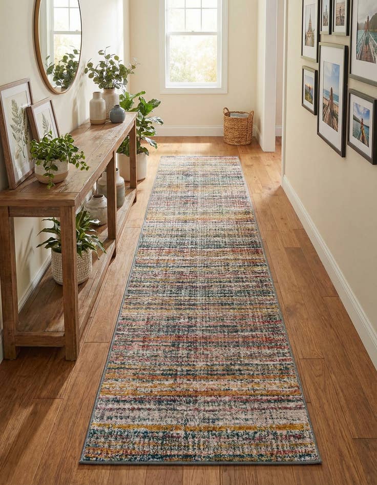 Detail image of 2' 7 x 12' Gemstone Runner Rug