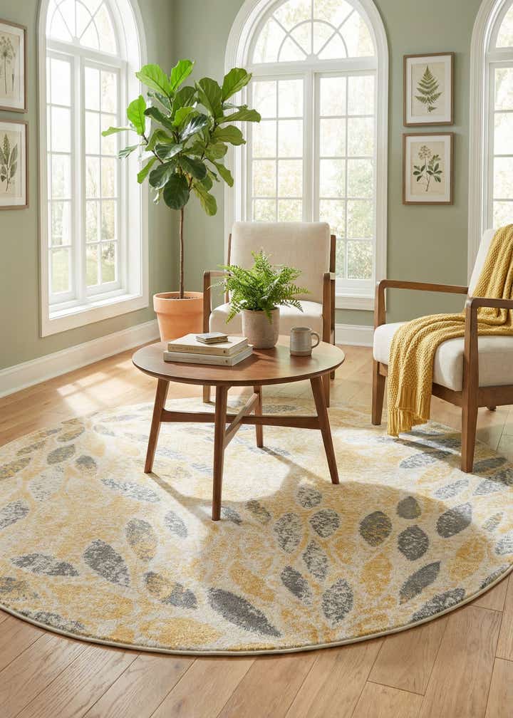 6' x 6' Charleston Round Rug