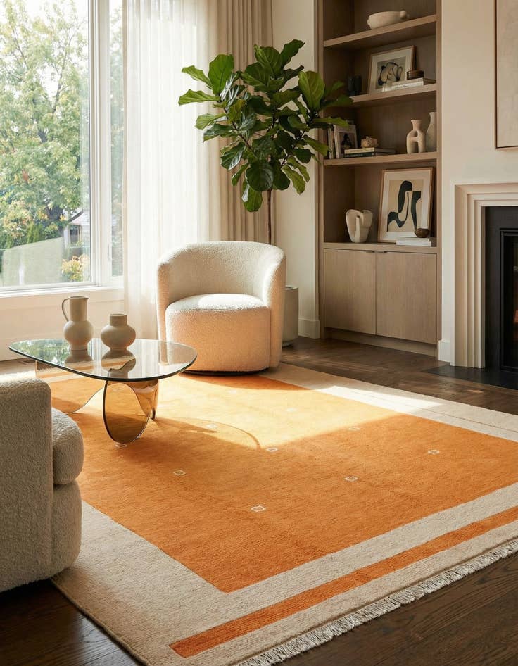 Detail image of 4' 8 x 6' 8 Darya Rug