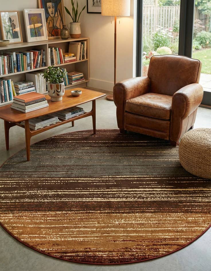 Detail image of 6' x 6' Cafe Round Rug