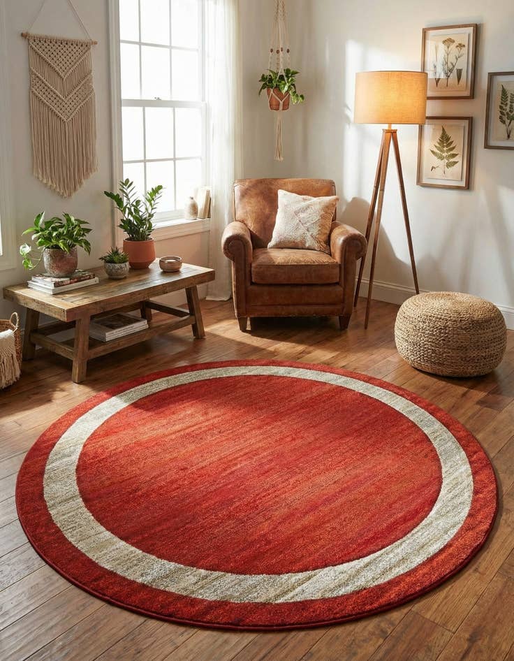 Detail image of 7' 10 x 7' 10 Loft Round Rug