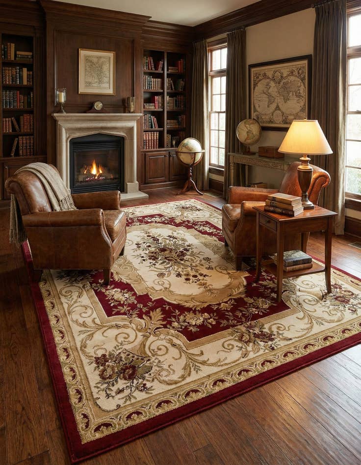 Detail image of 7' 10 x 10' Chateau Rug