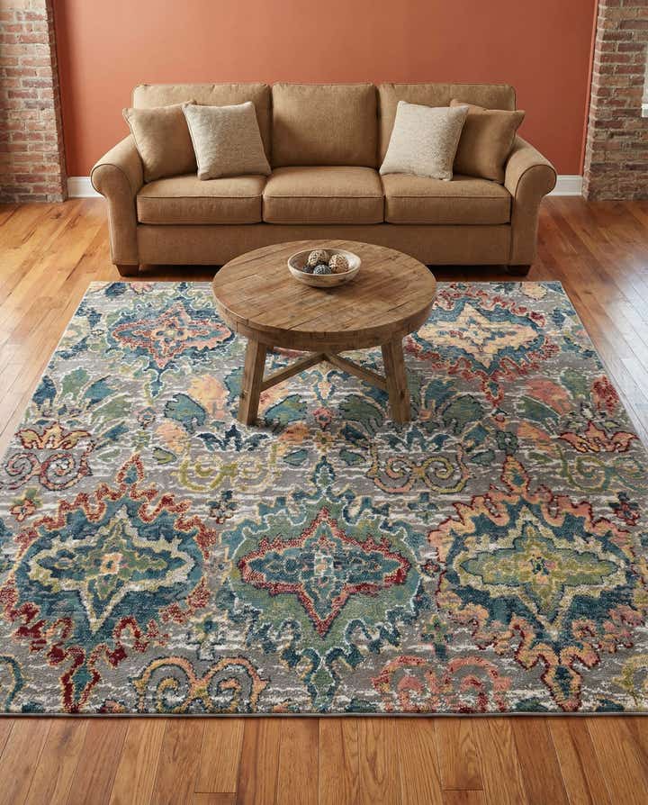 7' x 7' Charleston Square Rug
