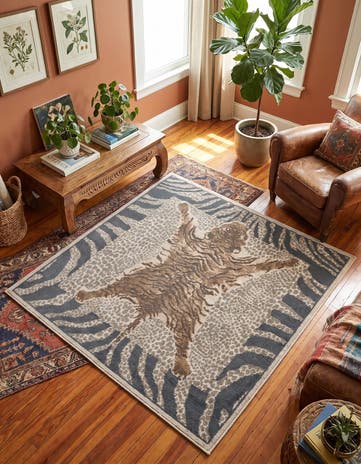 5' 3 x 5' 3 Savannah Square Rug