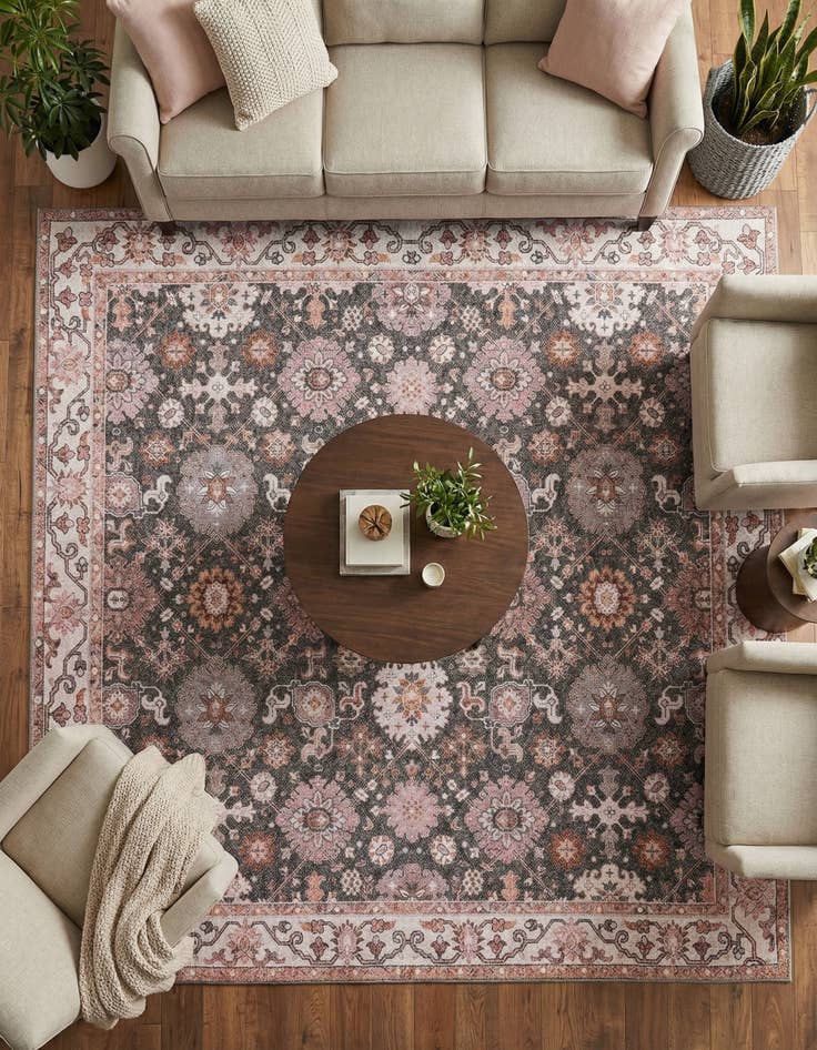 Detail image of 7' 10 x 7' 10 Timeless Square Rug