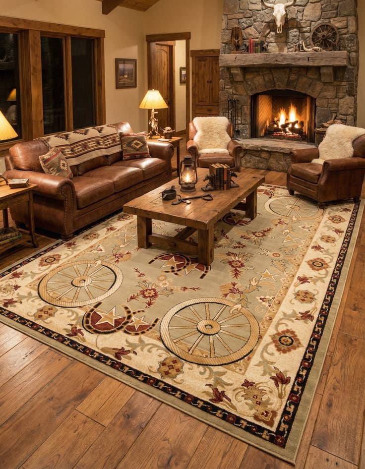 Detail image of 10' x 14' Pioneer Rug