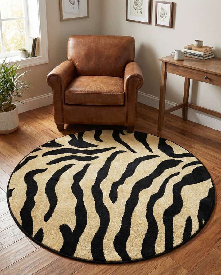 4' x 4' Savannah Round Rug