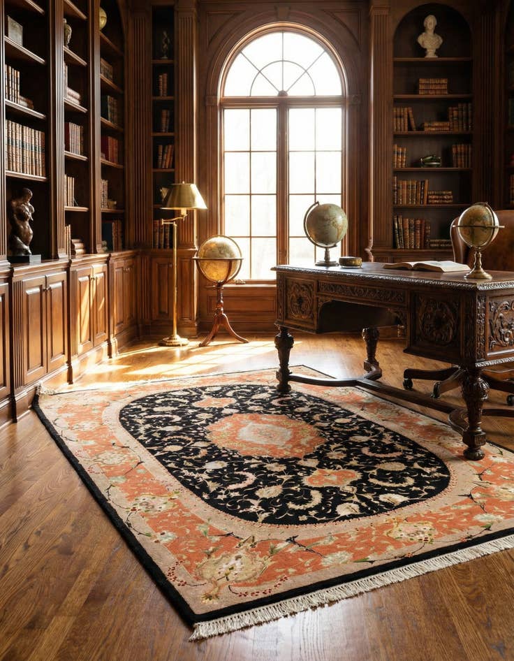 Detail image of 4' 4 x 6' 4 Tabriz Rug