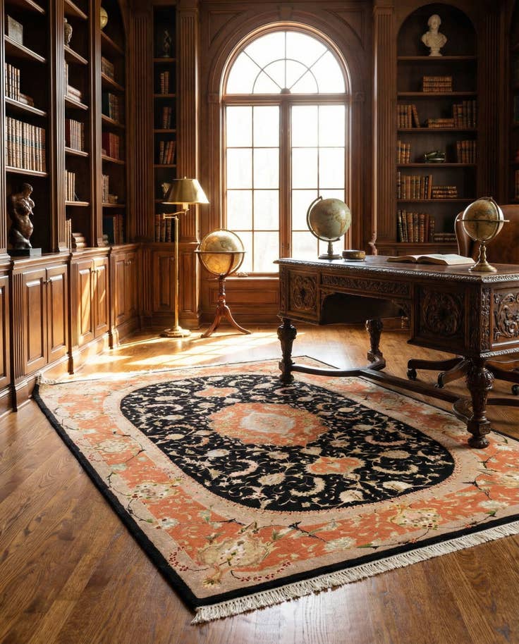 Detail image of 4' 4 x 6' 4 Tabriz Rug