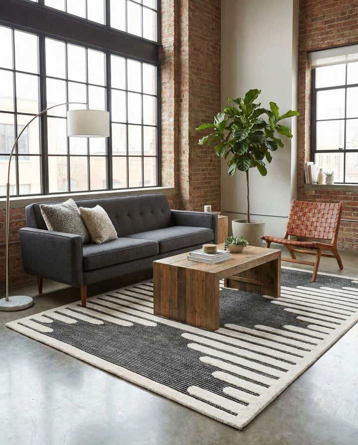 5' 3 x 8' Prismatic Rug