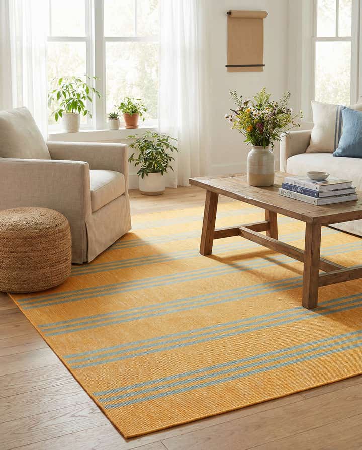 7' 10 x 7' 10 Easy-Clean Jill Zarin Anguilla Indoor / Outdoor Square Rug