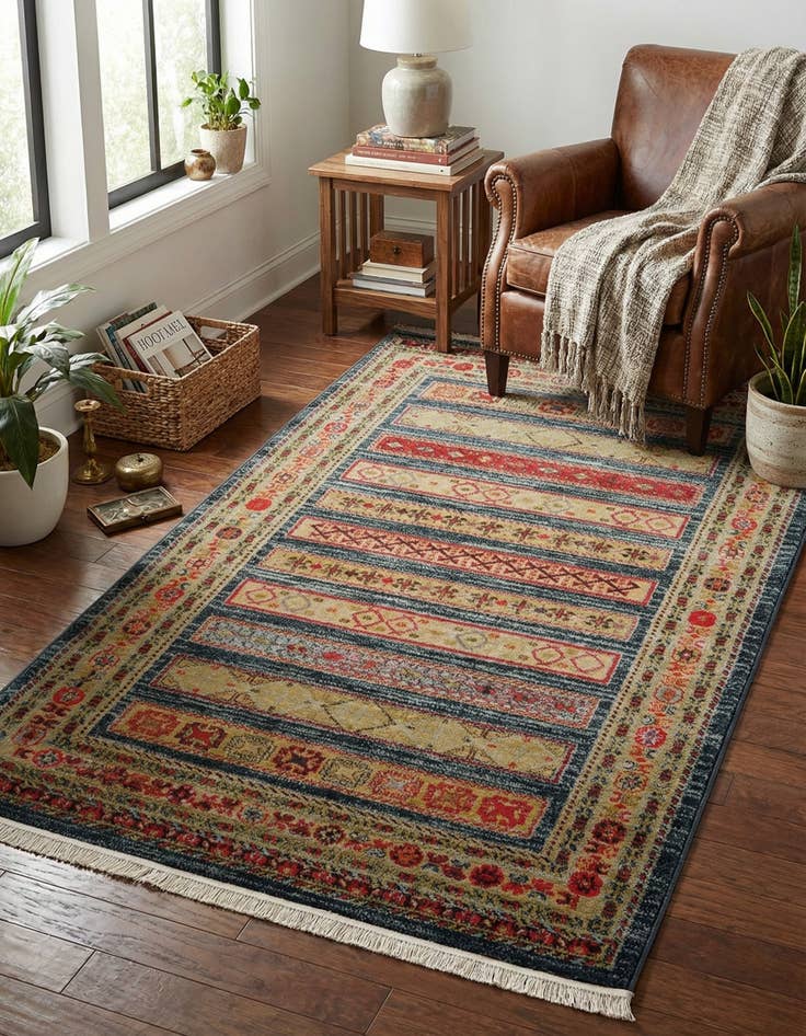 Detail image of 3' x 5' 3 Kashkuli Gabbeh Rug