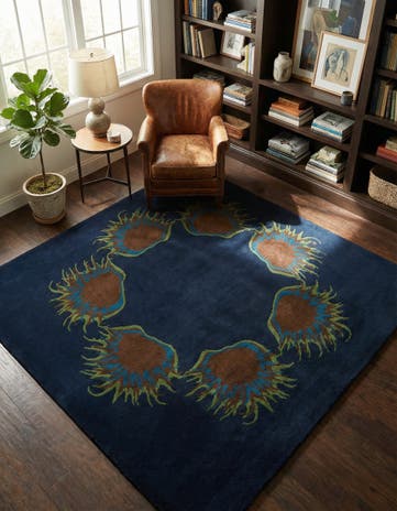 7' 5 x 7' 6 Luna Square Rug