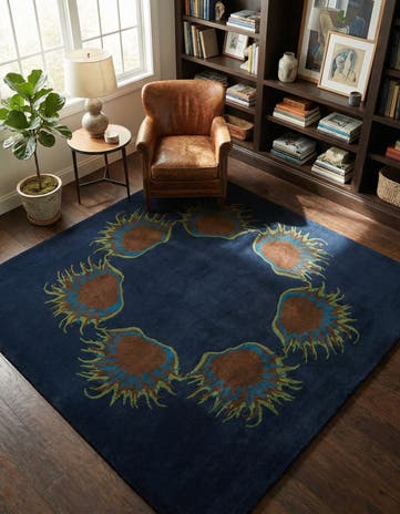 7' 5 x 7' 6 Luna Square Rug