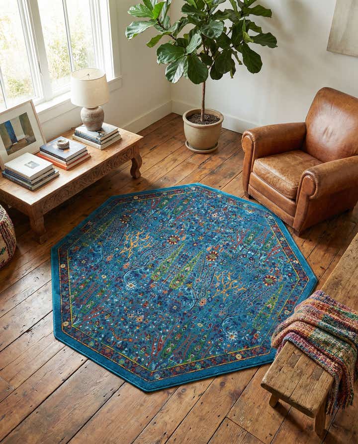 7' 10 x 7' 10 Calypso Octagon Rug