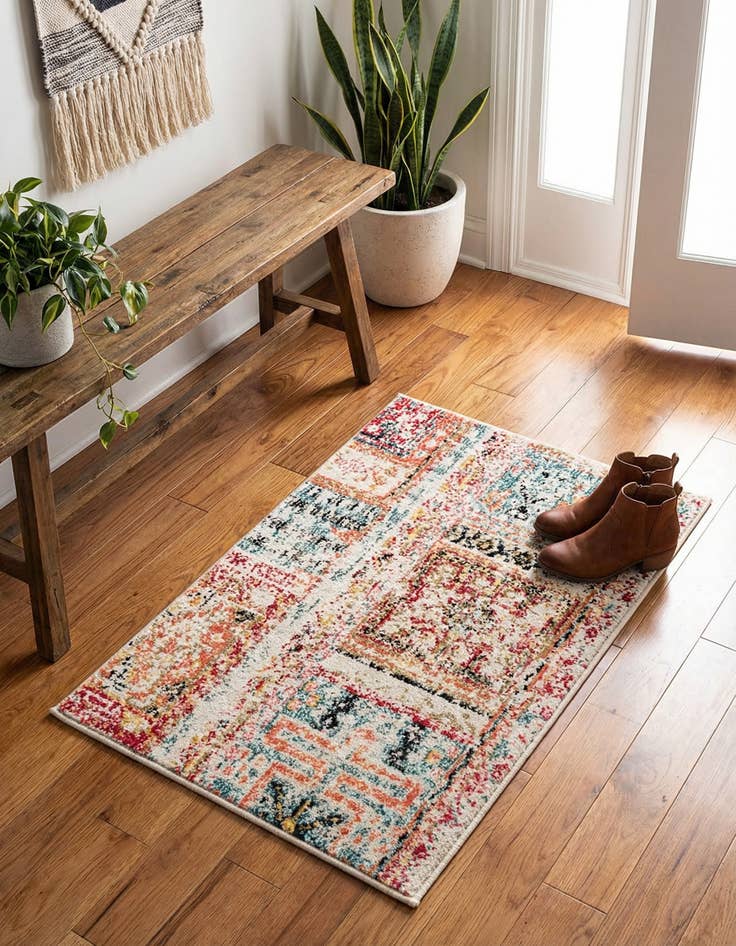 Detail image of 2' x 3' Washable El Paso Rug