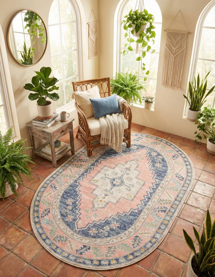 Detail image of 5' x 8' Whitney Oval Rug