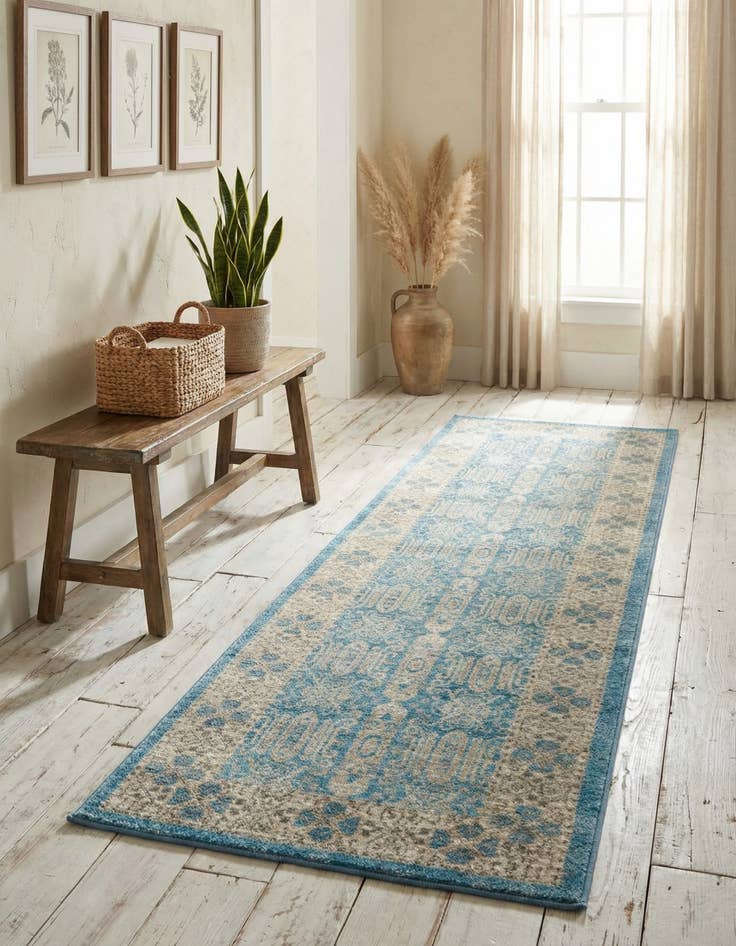 Detail image of 2' x 6' Viola Runner Rug