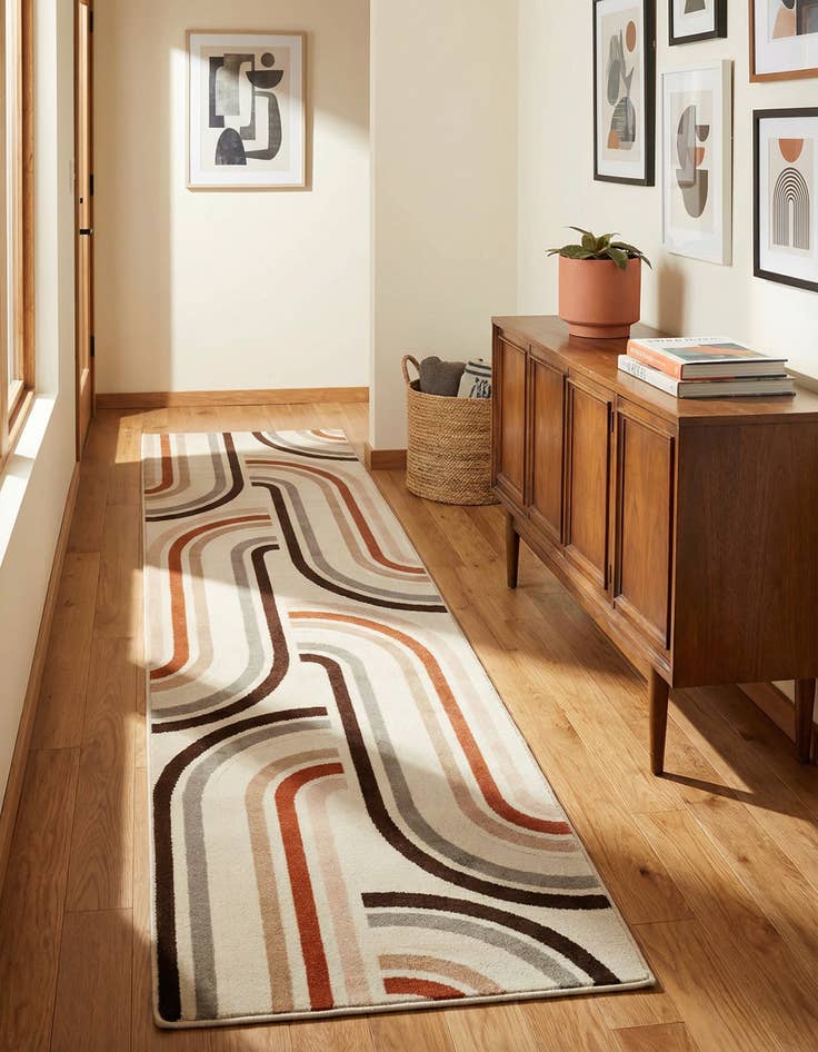Detail image of 2' 7 x 10' Charlotte Runner Rug