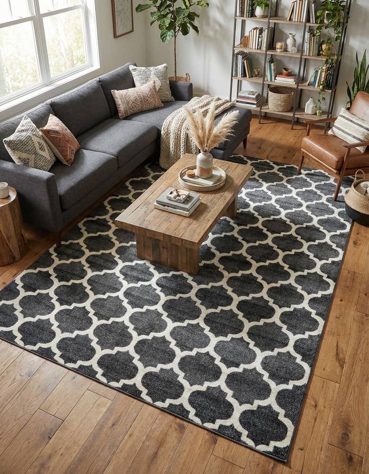 Detail image of 10' x 13' Lattice Rug