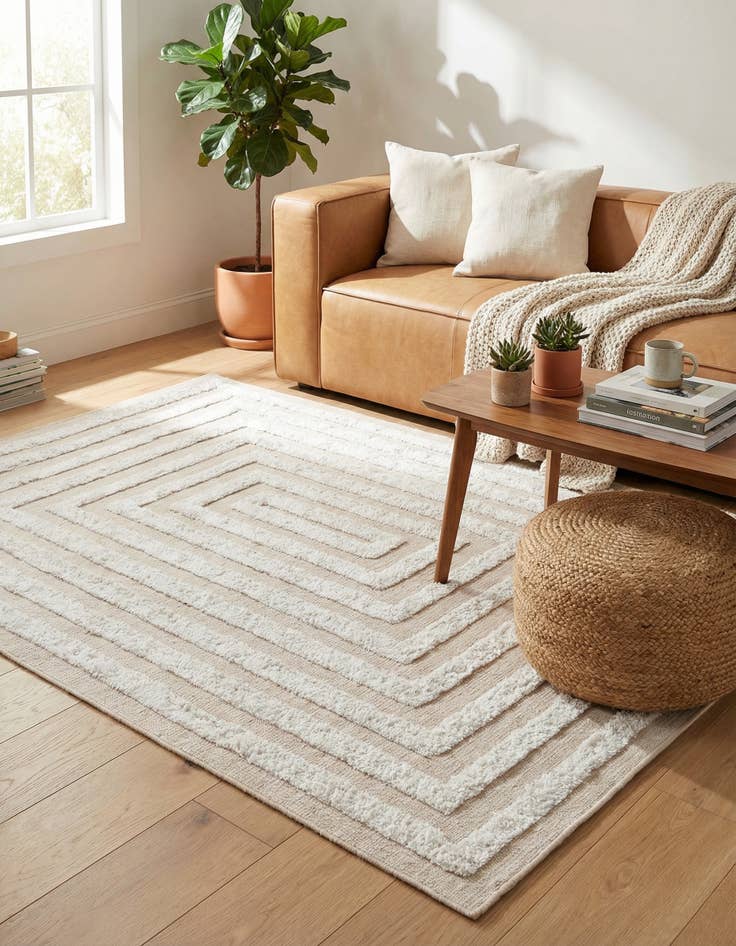 Detail image of 4' 5 x 6' Sabrina Soto Casa Toluca Rug